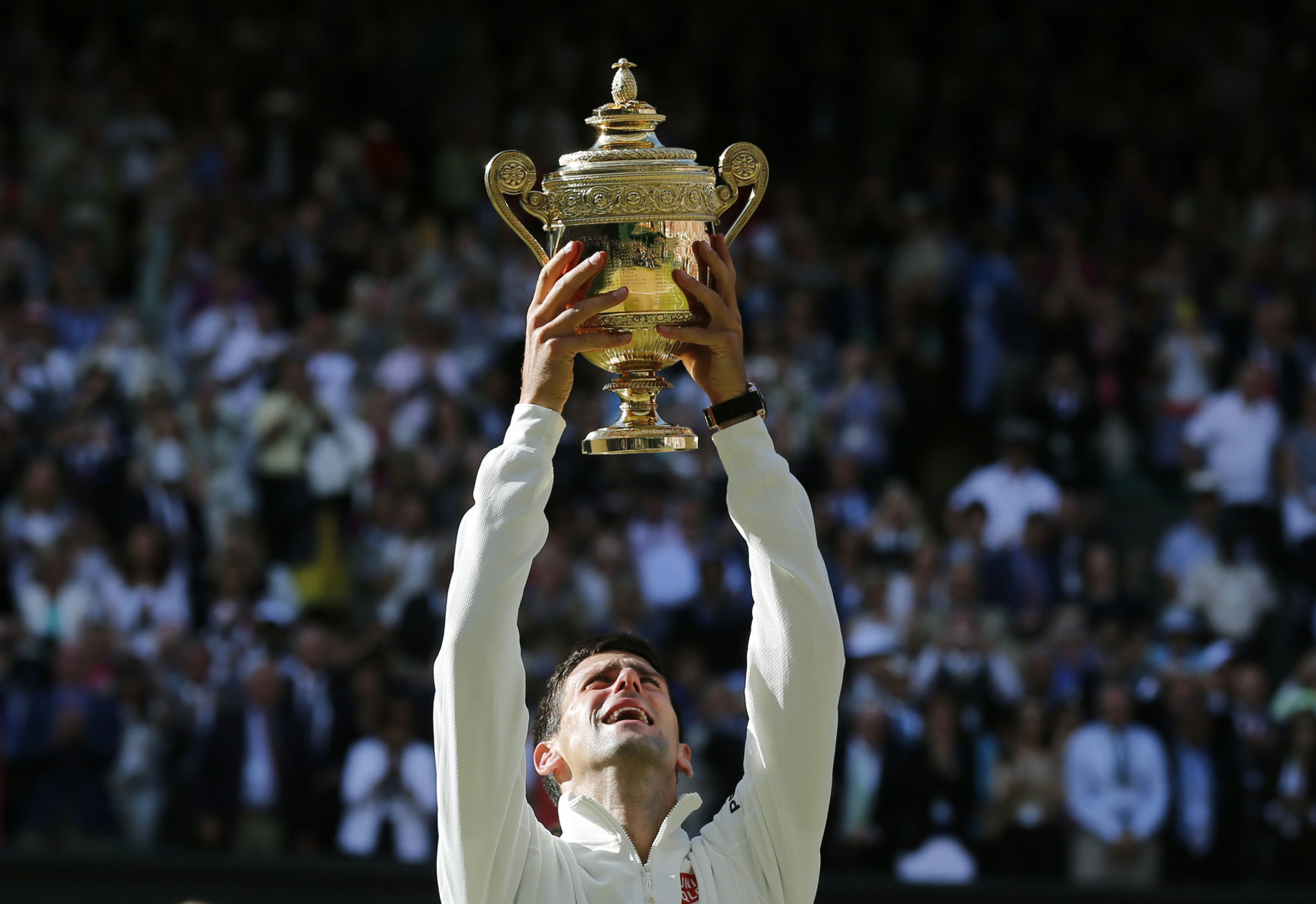 2014: Novak Djokovic holds off Roger Federer for second Wimbledon crown